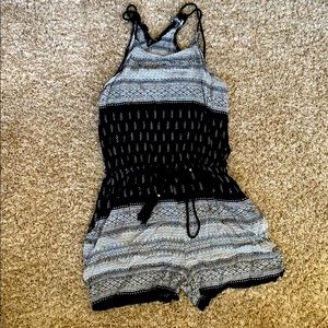 Black and White Romper!